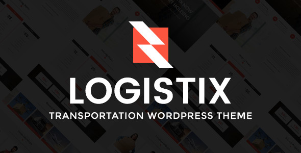قالب Logistix - قالب وردپرس شرکت حمل و نقل