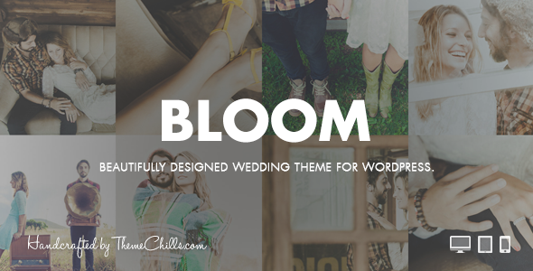 قالب Bloom - پوسته عروسی برای وردپرس
