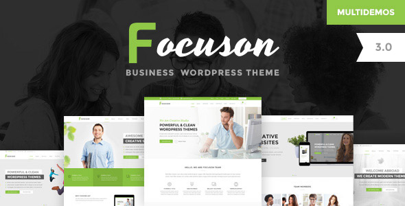 قالب Focuson - قالب وردپرس کسب و کار