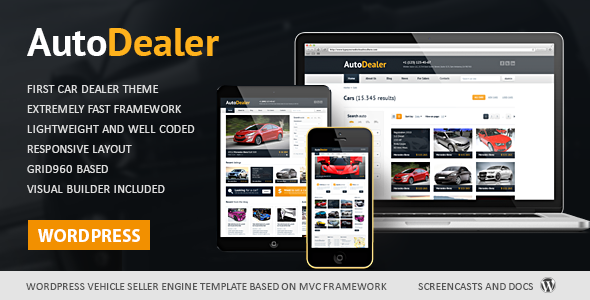 قالب آتودیلر | Auto Dealer - قالب وردپرس خرید و فروش خودرو