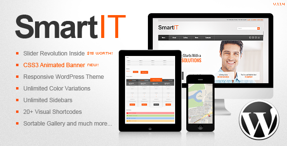 قالب SmartIT - قالب وردپرس ویژه