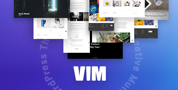 قالب VIM - قالب وردپرس چند منظوره خلاقانه