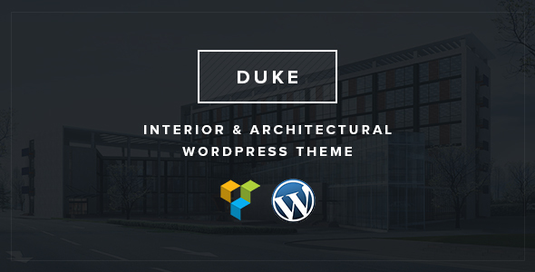 قالب Duke - قالب وردپرس طراحی داخلی و معماری