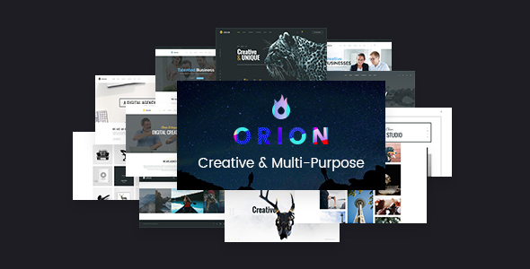 قالب Orion - قالب وردپرس چند منظوره خلاقانه