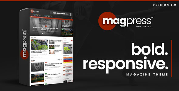 قالب Magpress - قالب وردپرس اخبار مهم و مجله ای