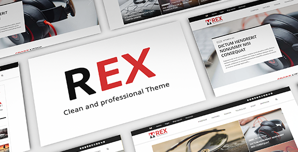 قالب The REX - قالب مجله و وبلاگ وردپرس