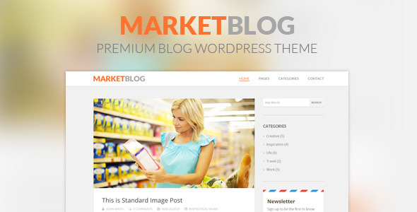قالب MarketBlog - پوسته وردپرس بلاگ حرفه ای
