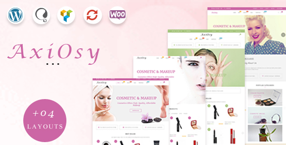 قالب AxiOsy - قالب فروشگاهی آرایش و زیبایی