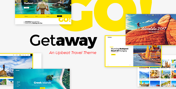 قالب Getaway - قالب وردپرس سایت مسافرت و گردشگری