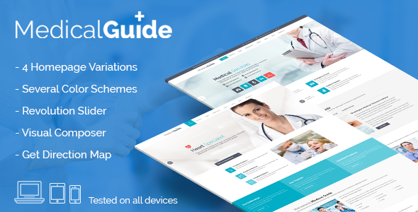 قالب MedicalGuide - قالب سلامتی و پزشکی وردپرس