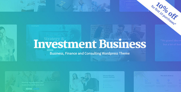قالب Investment Business - قالب وردپرس مشاوره مالی و سرمایه گذاری