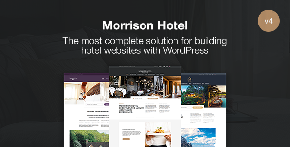 قالب Morrison Hotel - قالب وردپرس رزور هتل