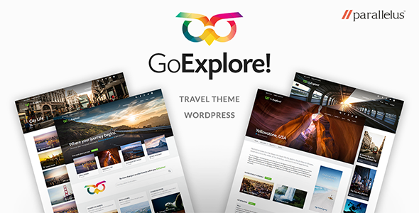 قالب GoExplore - قالب وردپرس گردشگری
