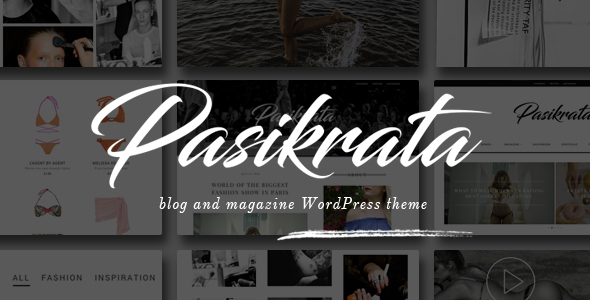 قالب Pasikrata - قالب وردپرس وبلاگ و مجله
