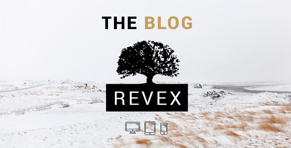 قالب REVEX - قالب وبلاگ وردپرس شخصی
