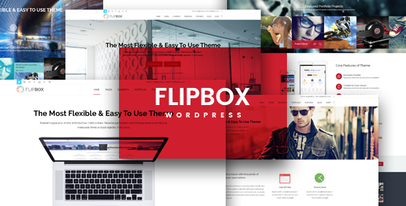 قالب FlipBox - قالب چند منظوره ریسپانسیو