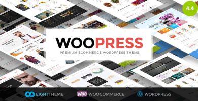قالب WooPress - قالب وردپرس فروشگاهی ریسپانسیو