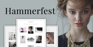 قالب Hammerfest - قالب عکاسی وردپرس