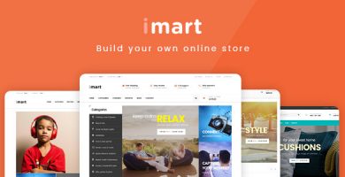 قالب iMart - قالب فروشگاهی چند منظوره