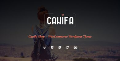 قالب Canifa - قالب وردپرس فروشگاه مد