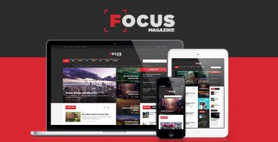 قالب Focus - قالب وردپرس خبری و مجله