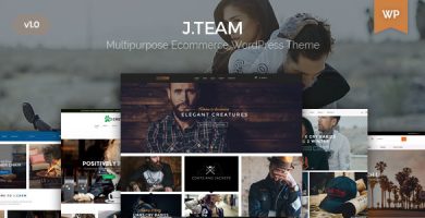 قالب J.Team - قالب فروشگاه جهانی