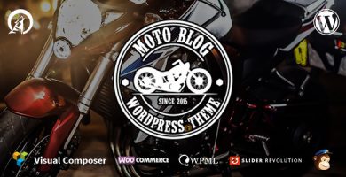 قالب Motoblog - قالب وردپرس عاشقان موتورسیکلت
