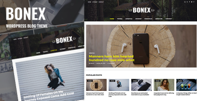 قالب Bonex - قالب وردپرس وبلاگی