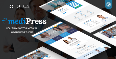 قالب mediPress - قالب وردپرس سایت پزشکی