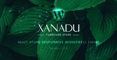 قالب Xanadu - قالب وردپرس فروشگاه چند منظوره