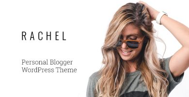 قالب Rachel - قالب وبلاگ شخصی وردپرس