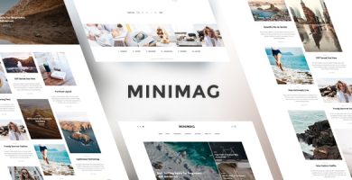 قالب MiniMag - قالب وردپرس مجله و بلاگ