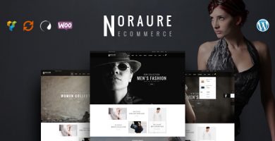 قالب Noraure - قالب وردپرس فروشگاهی