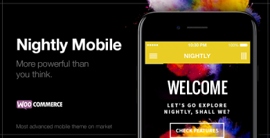 قالب Nightly Mobile - قالب وردپرس موبایلی