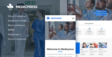 قالب MedicPress - قالب وردپرس سلامتی و پزشکی