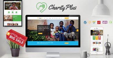 قالب Charity Plus - قالب وردپرس چندمنظوره