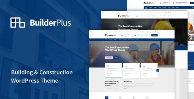 قالب BuilderPlus - قالب وردپرس ساخت و ساز ساختمان