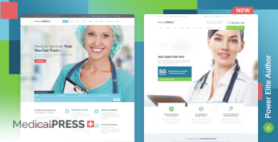 قالب MedicalPress - قالب سلامتی و پزشکی وردپرس