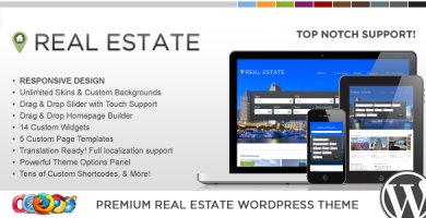 قالب WP Pro Real Estate 4 - قالب وردپرس ریسپانسیو