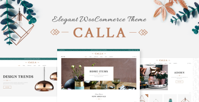 قالب Calla - قالب فروشگاه آنلاین