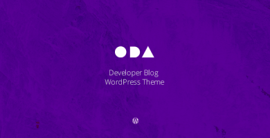 قالب ODA - قالب وردپرس وبلاگی برنامه نویسان