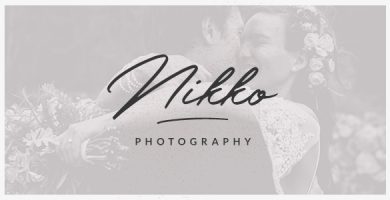 قالب Nikko - قالب عکاسی وردپرس