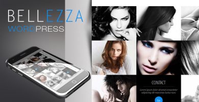 قالب Bellezza - قالب وردپرس کسب و کار