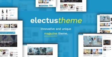 قالب Electus - قالب وردپرس مجله و بلاگ ساده