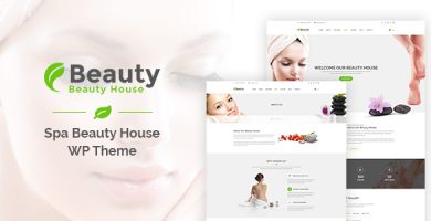 قالب Beautyhouse - قالب وردپرس سلامتی و زیبایی