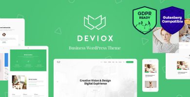 قالب Deviox - قالب وردپرس کسب و کار چند منظوره
