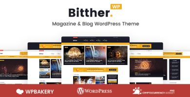 قالب Bitther - قالب وردپرس مجله و بلاگ
