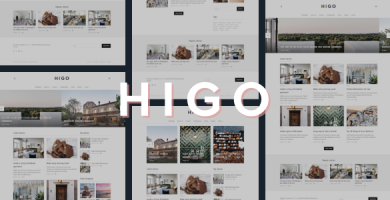 قالب Higo - قالب وبلاگ وردپرس